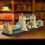 Marile Arhitecturi ale lumii Puzzle 3D cu led Tower Bridge 222 piese